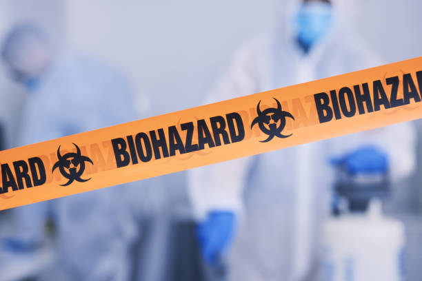 Professional Drug Lab Cleanup technician working in Port Monmouth, NJ